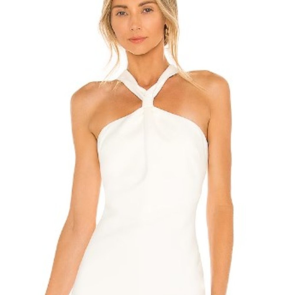 White Midi Dress - Avie Dress